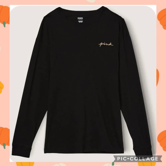 Victoria's Secret PINK Long Sleeve Campus
Tee VS LARGE XL HALLOWEEN SPOOKY HTF - Picture 3 of 4